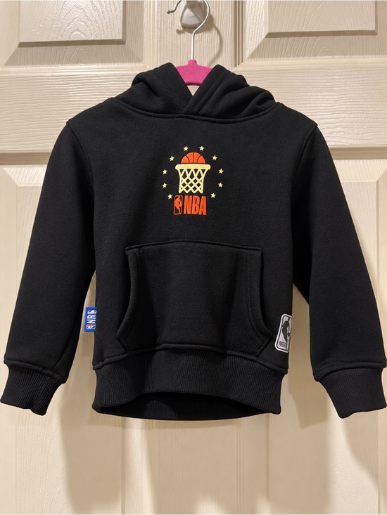 NBA Other - NBA Basketball Graphic Hoodie Toddler 2T Black Pullover